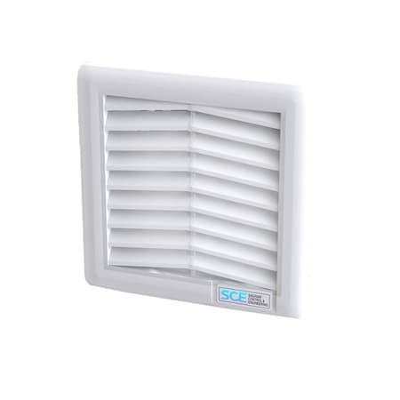 Saginaw Control & Engineering Filter & Grille Assy. Type 12 RAL 7035 SCE-N12FGA33LG